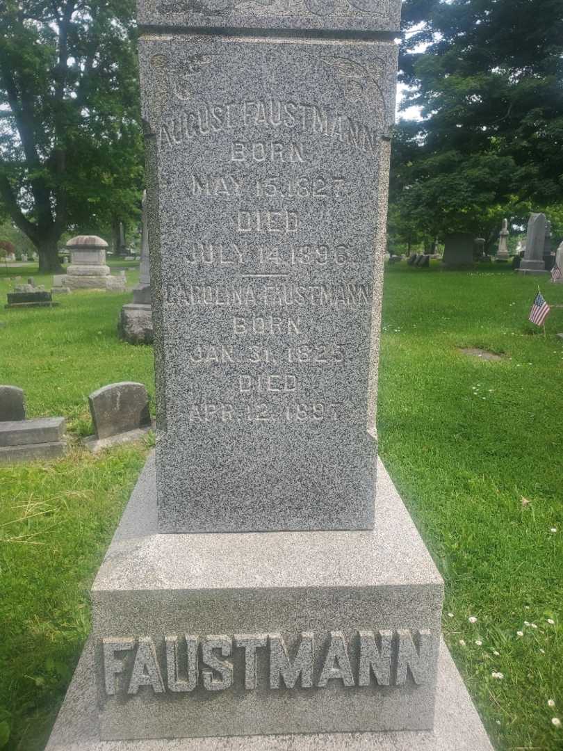 August Faustmann's grave. Photo 4