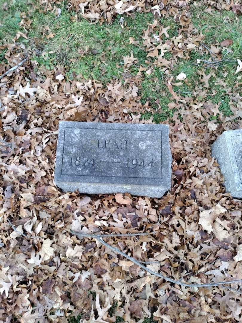 Leah F. Soblovage's grave. Photo 2