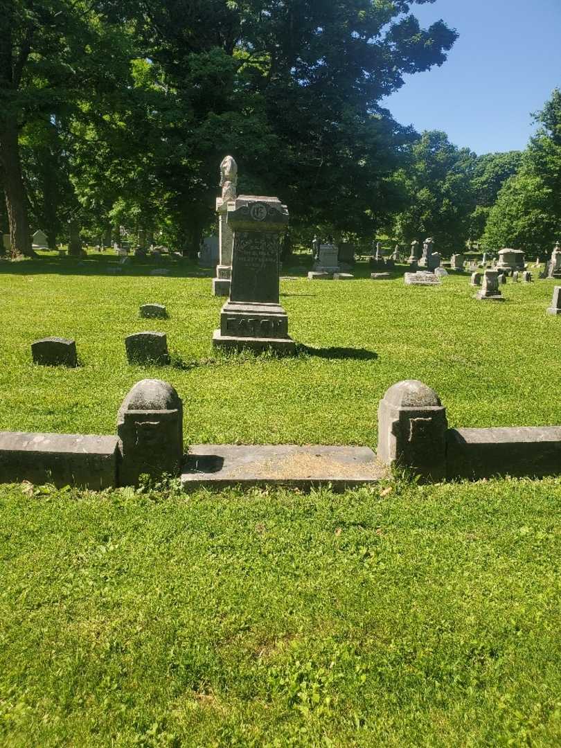 Frank E. Eaton's grave. Photo 6