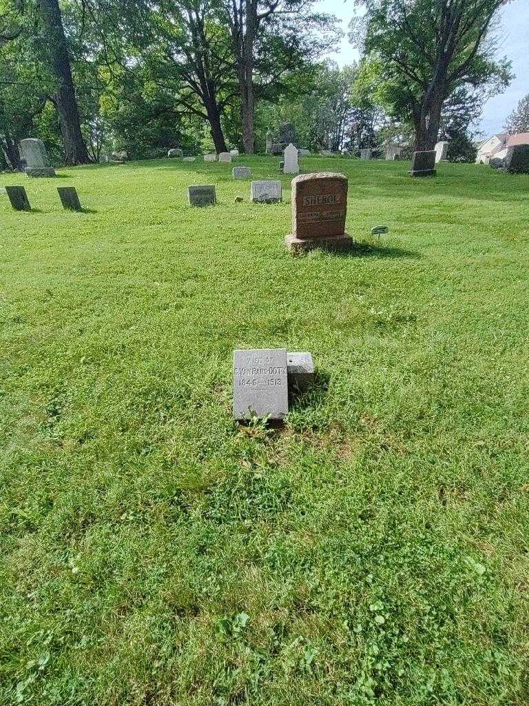 Nancy S. Doty's grave. Photo 1