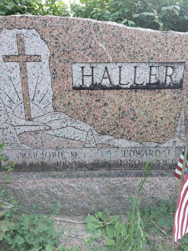 Marjorie M. Haller's grave. Photo 3
