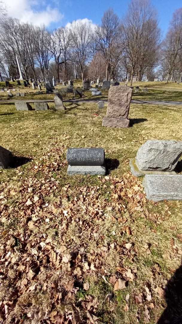 Elizabeth Borne's grave. Photo 2