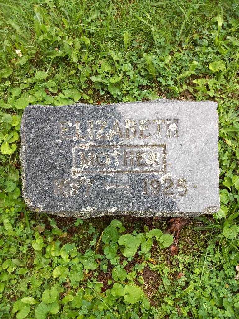 Elizabeth Slater's grave. Photo 3