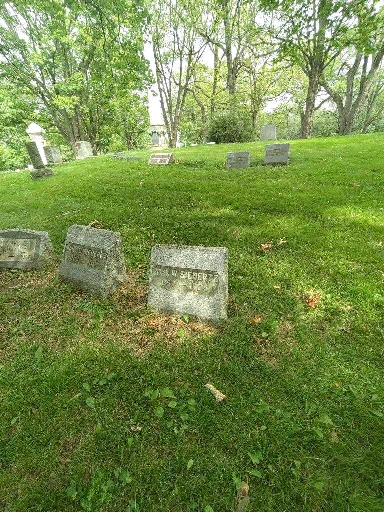 John W. Seibertz's grave. Photo 2