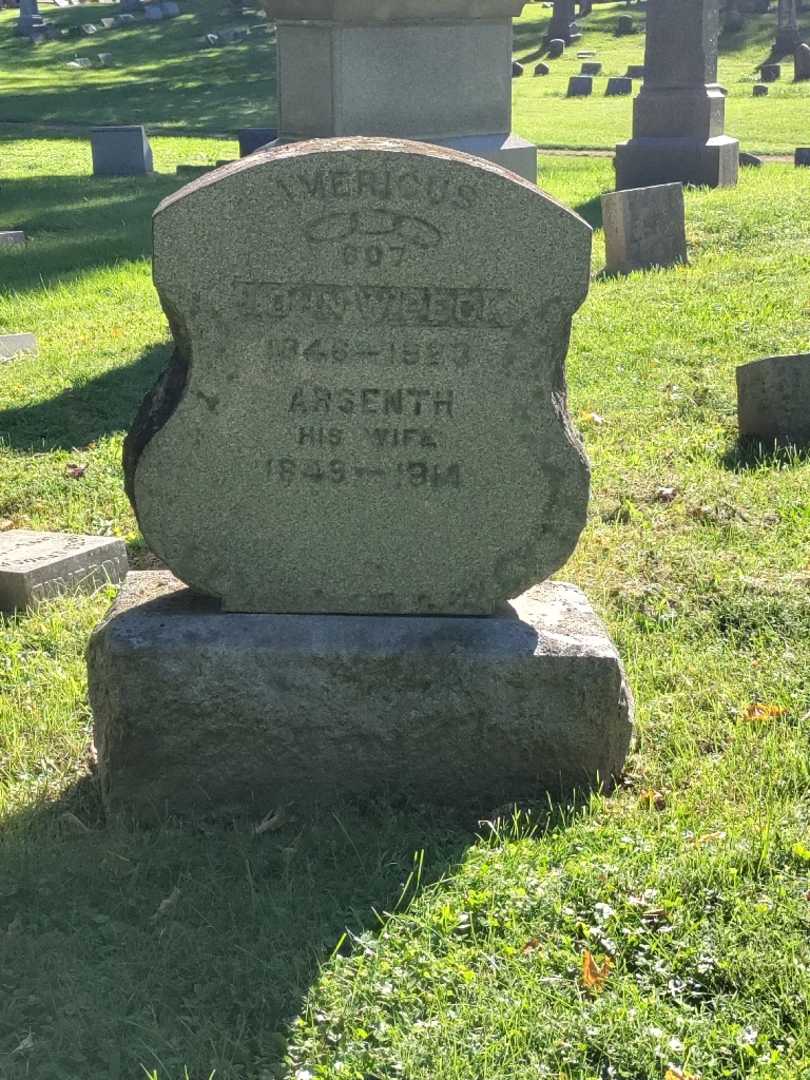 Arsenth Peck's grave. Photo 3