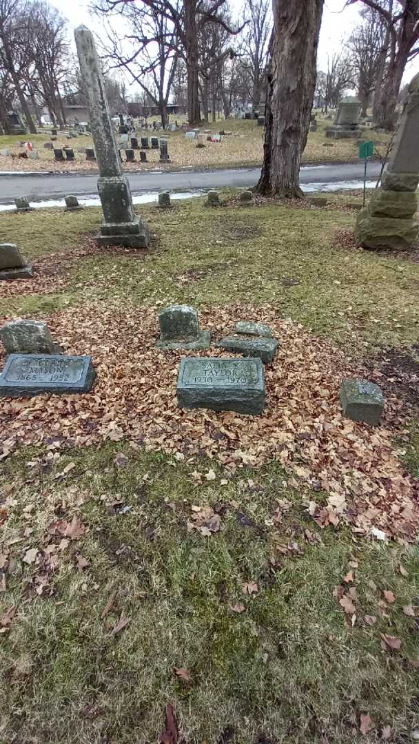 Sally Kehoe Taylor's grave. Photo 1