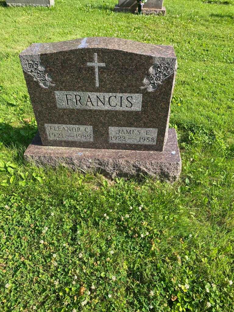 Eleanor C. Francis's grave. Photo 2