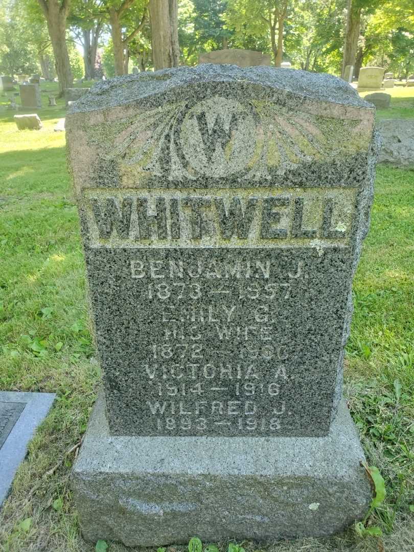 Emily Whitwell Groh's grave. Photo 3