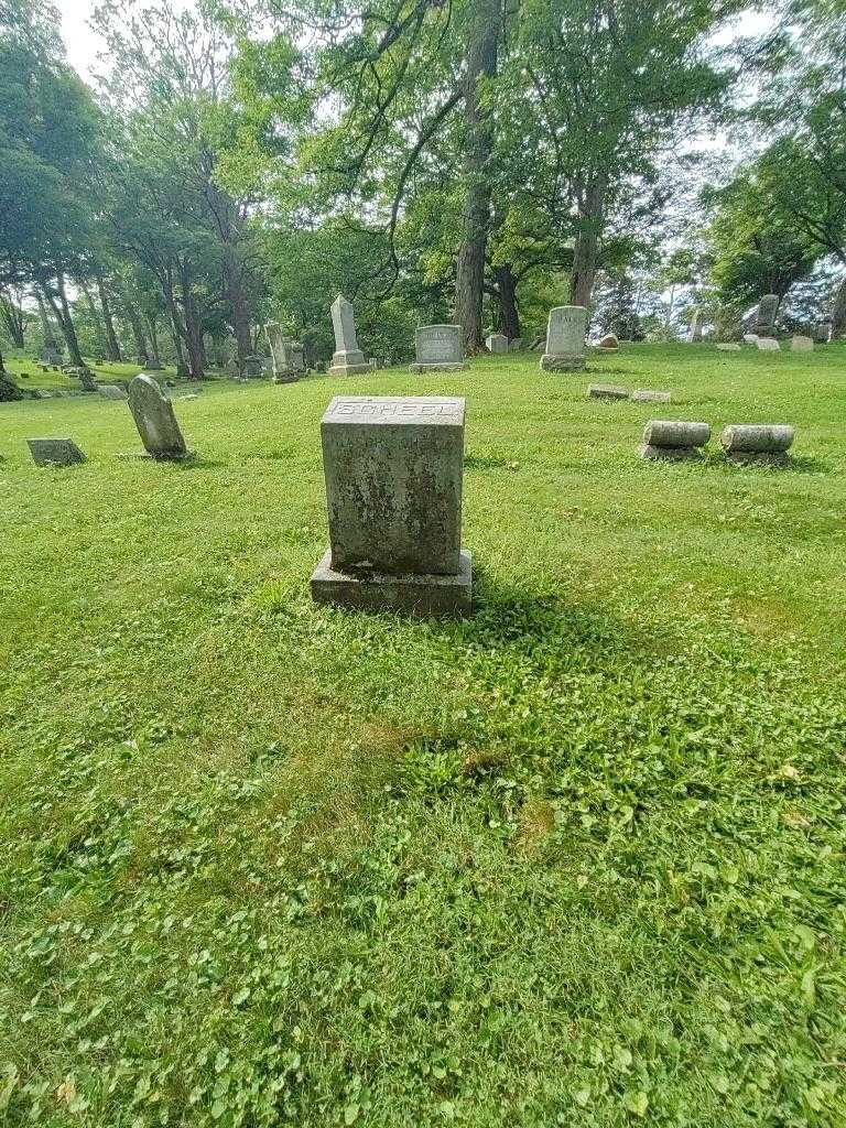 Barbara S. Scheel's grave. Photo 1