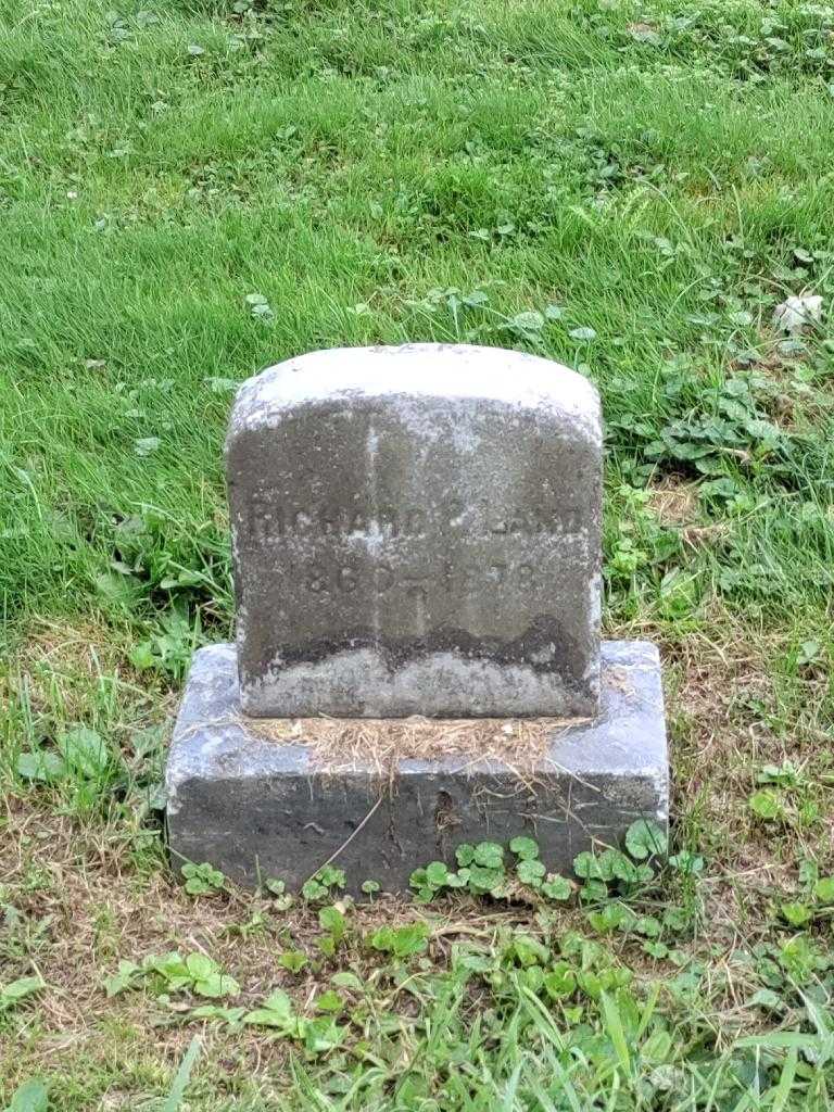 Richard P. Land's grave. Photo 3
