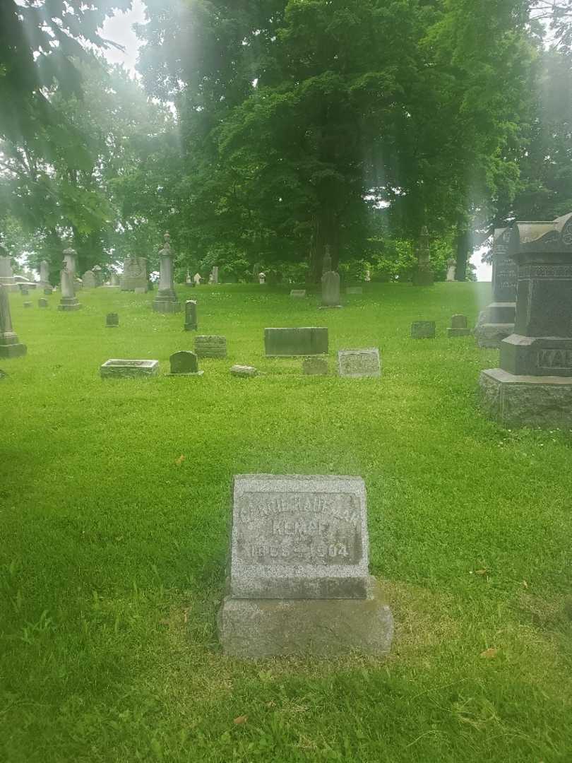 Caroline B. "Carrie" Kempf's grave. Photo 2