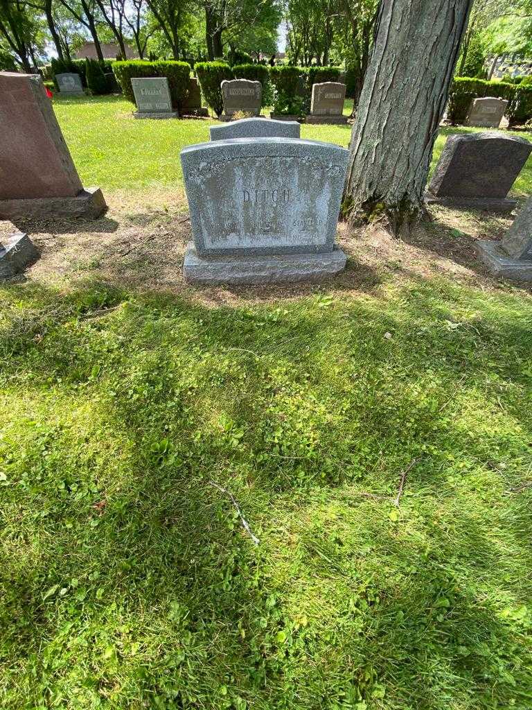 Richard P. Ditch's grave. Photo 1