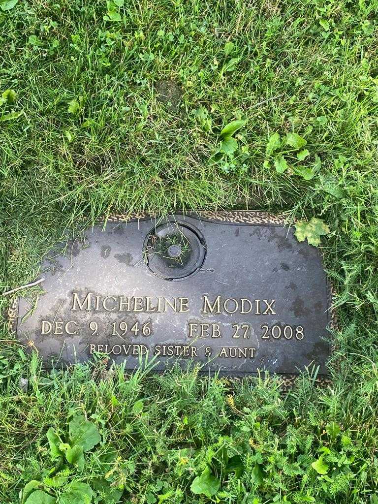 Michaeline Modix's grave. Photo 3