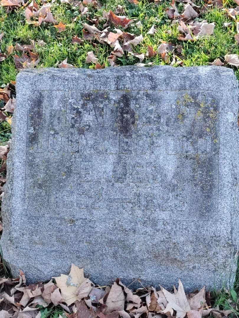 John Leopold Bauer's grave. Photo 3