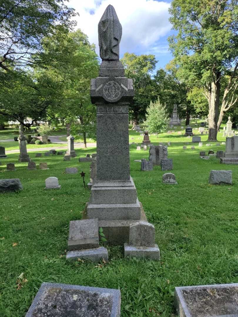 William Oswald's grave. Photo 1