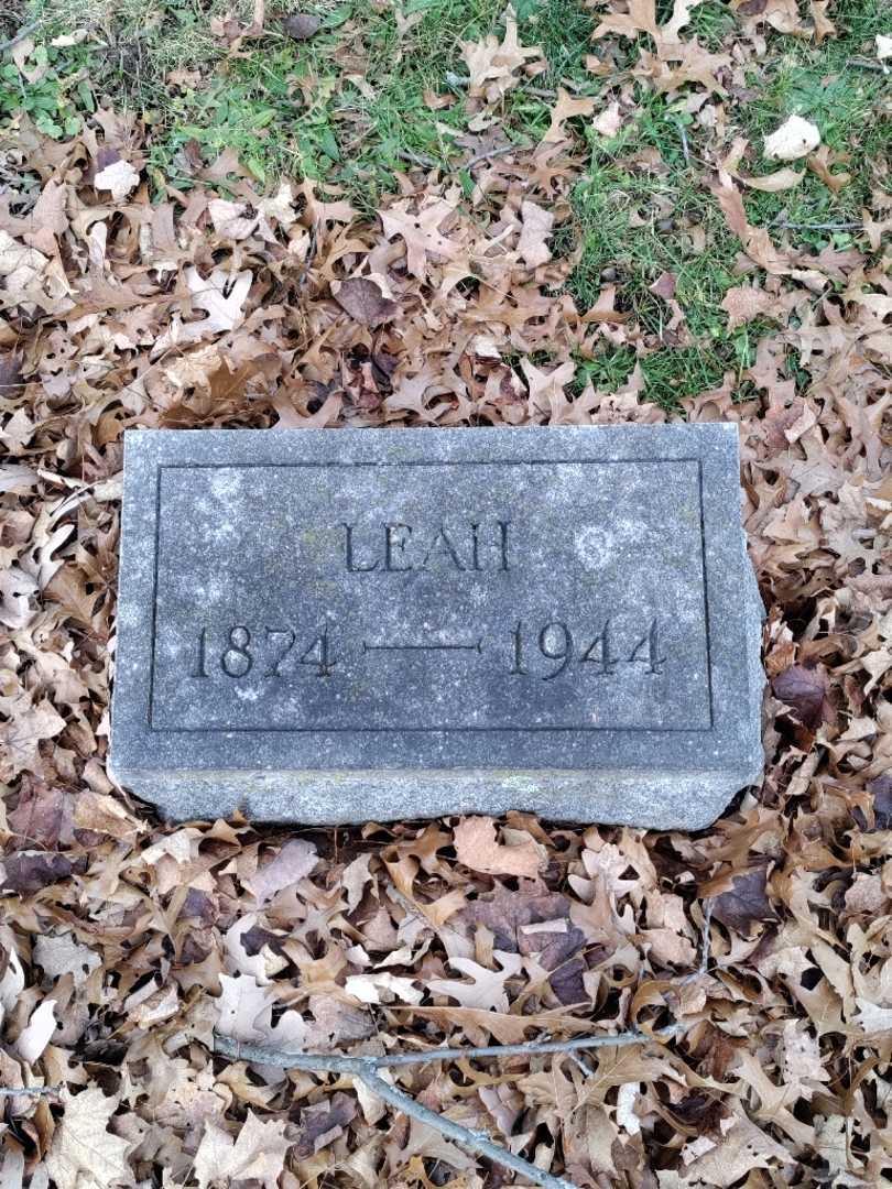 Leah F. Soblovage's grave. Photo 3