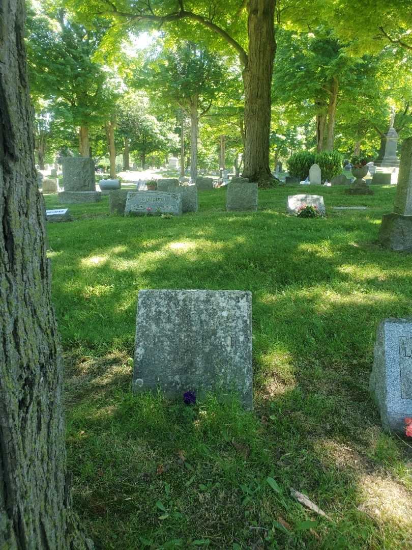 Alfred S. Luther's grave. Photo 1