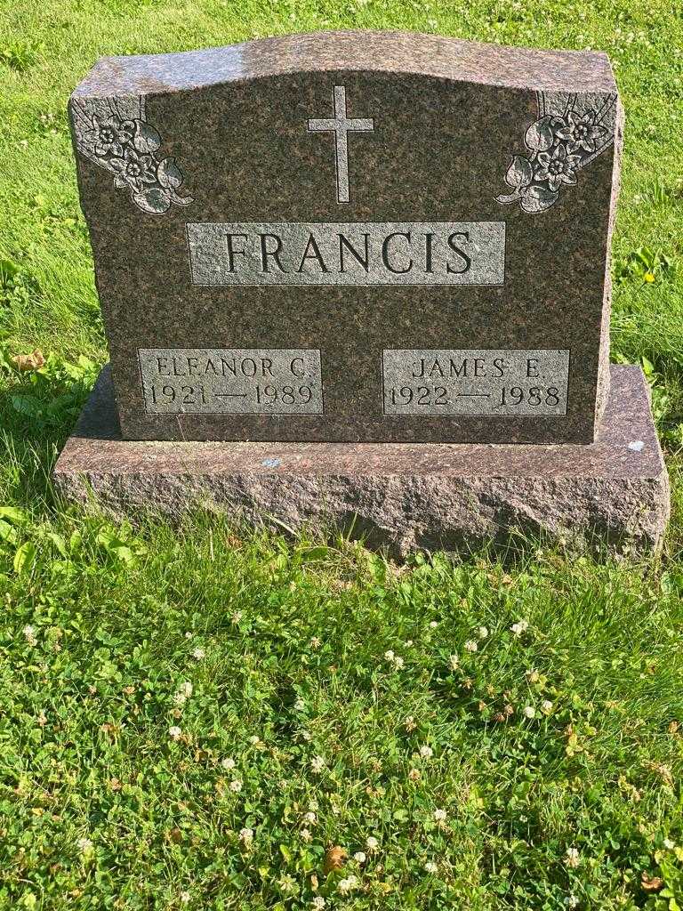 Eleanor C. Francis's grave. Photo 3