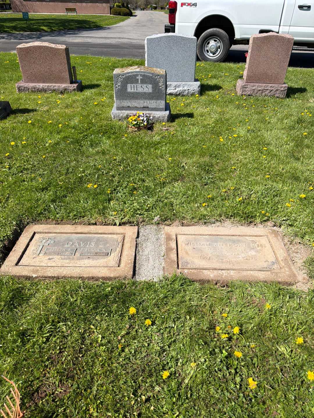 Joseph E. Davis's grave. Photo 2