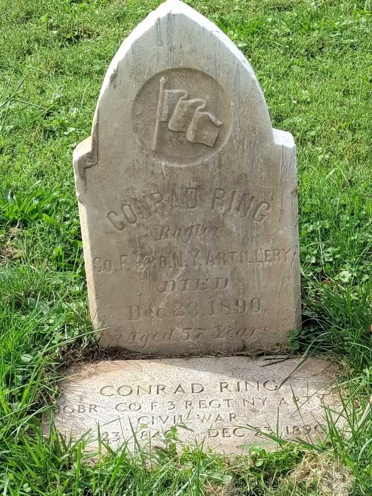 Conrad Ring's grave. Photo 3