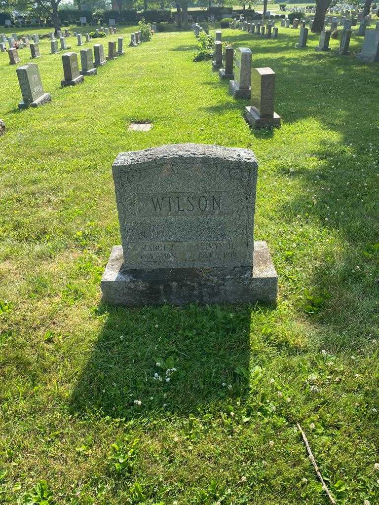 Madge L. Wilson's grave. Photo 2