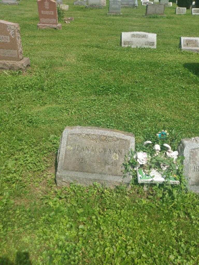 Jean M. Gwynn's grave. Photo 1