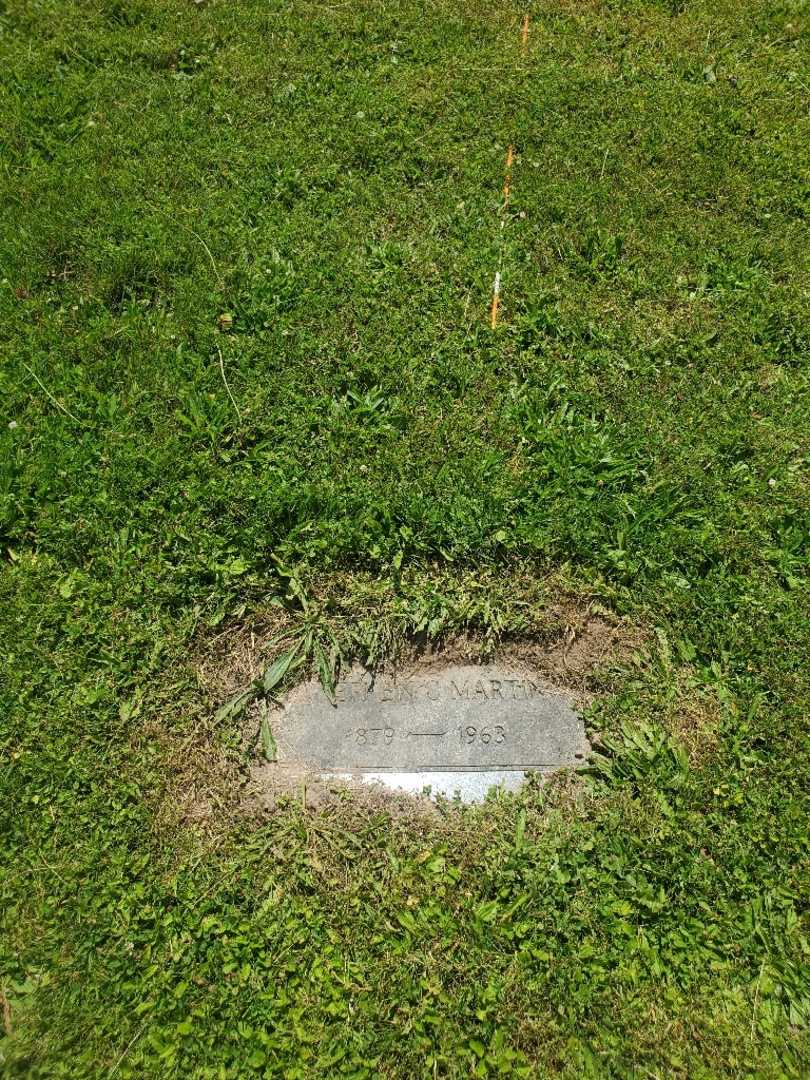 Stephen C. Martin's grave. Photo 2