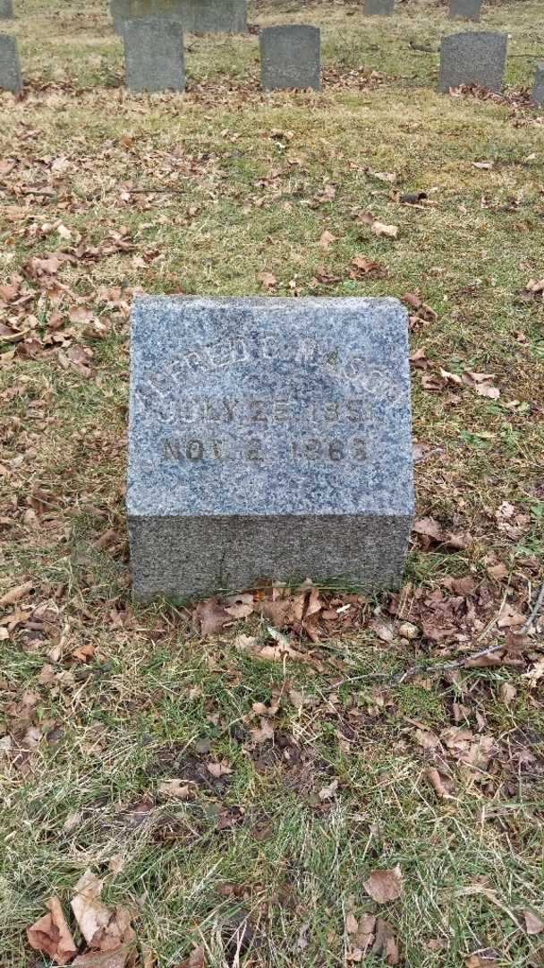 Alfred C. Mason's grave. Photo 2