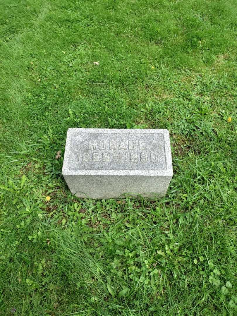 Horace Wirth Hoffman's grave. Photo 2