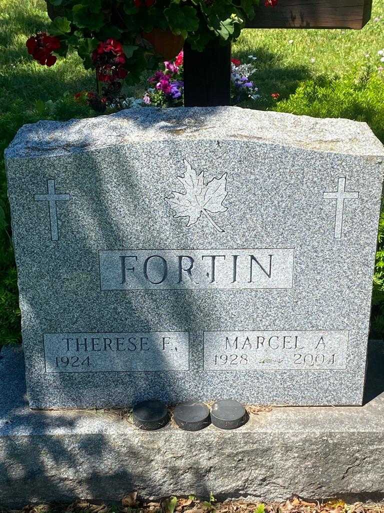 Marcel A. Fortin's grave. Photo 3