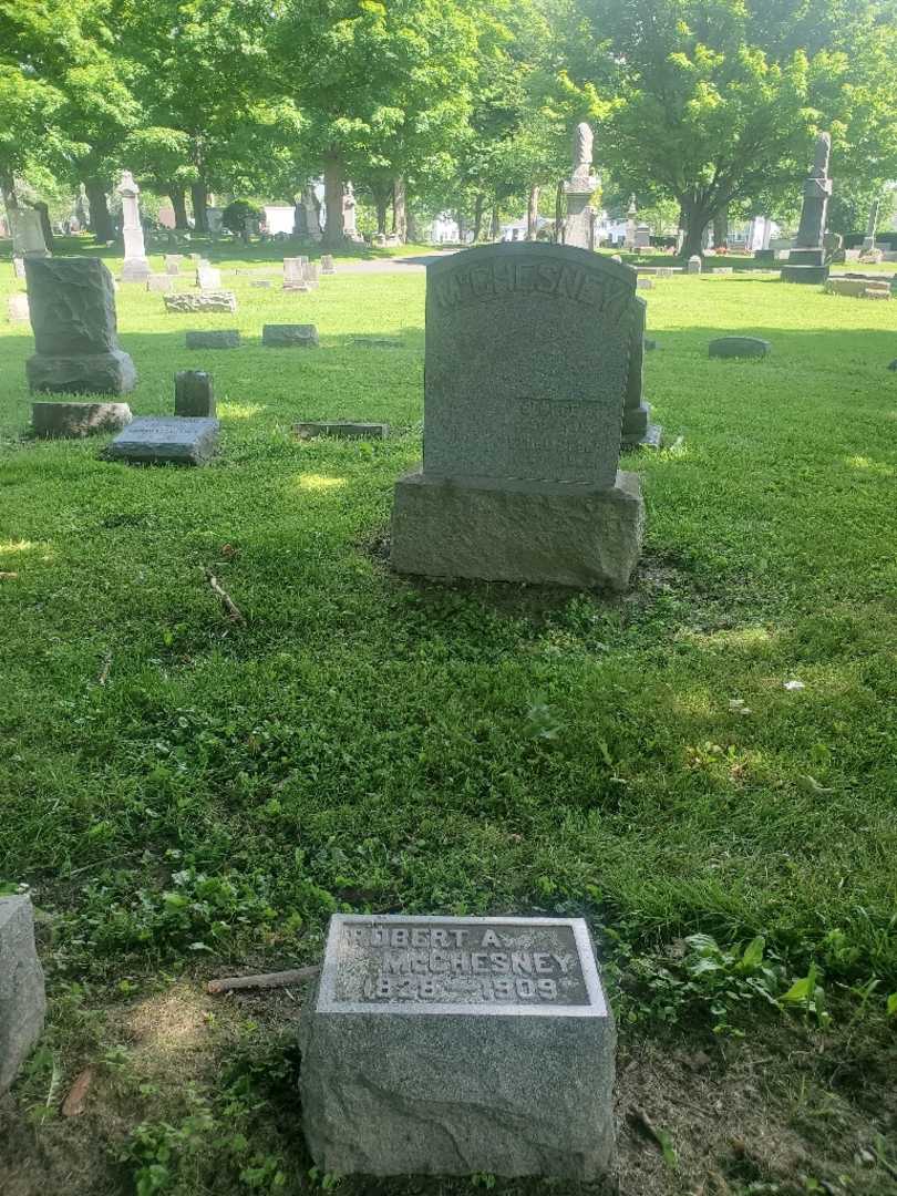 Robert A. McChesney's grave. Photo 1