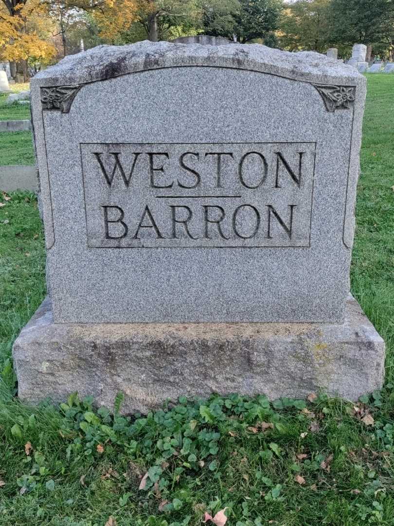 Nellie A. Weston's grave. Photo 4