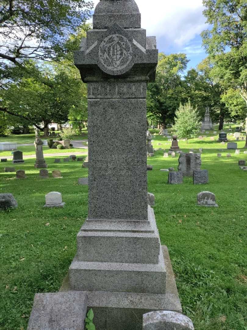 William Oswald's grave. Photo 2