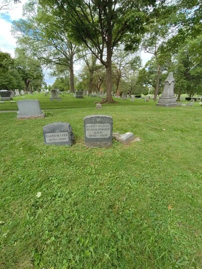 Henry W. Legg's grave. Photo 1