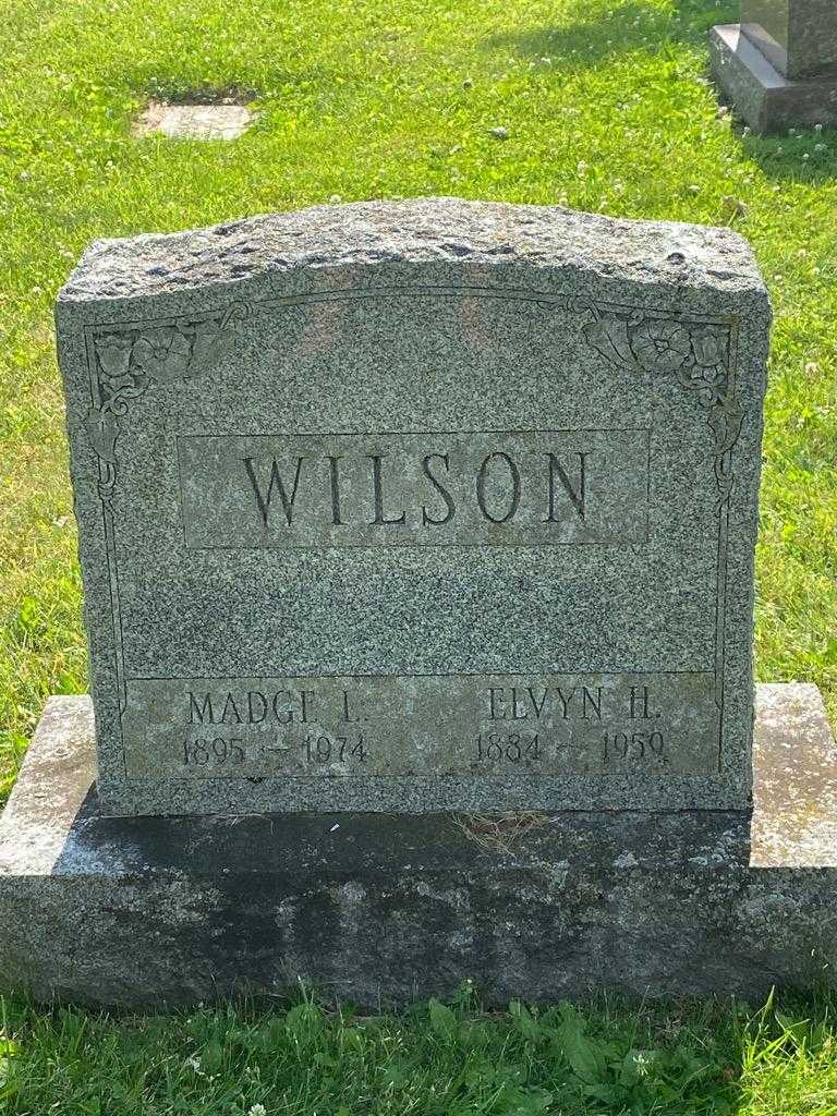 Madge L. Wilson's grave. Photo 3