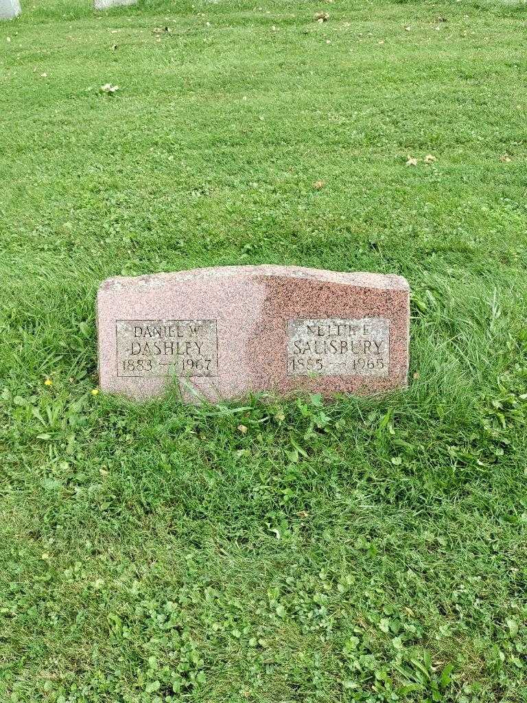 Daniel W. Dashley's grave. Photo 2