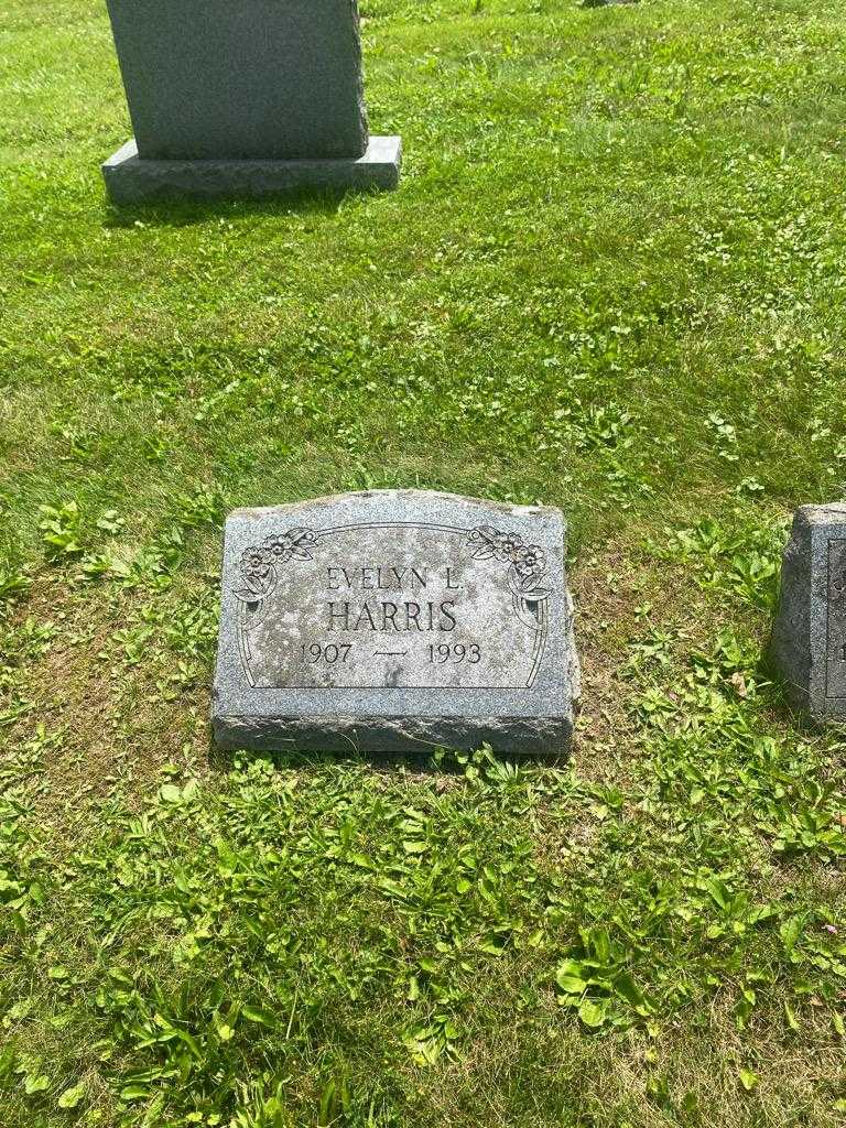 Evelyn L. Harris's grave. Photo 2