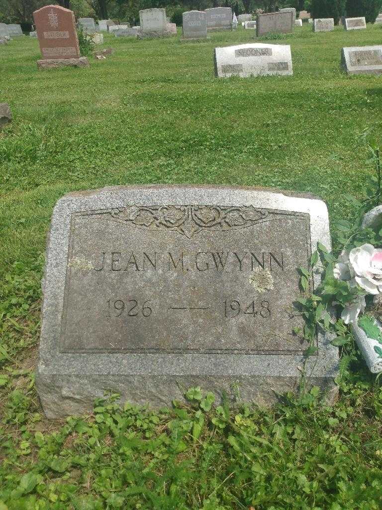 Jean M. Gwynn's grave. Photo 2