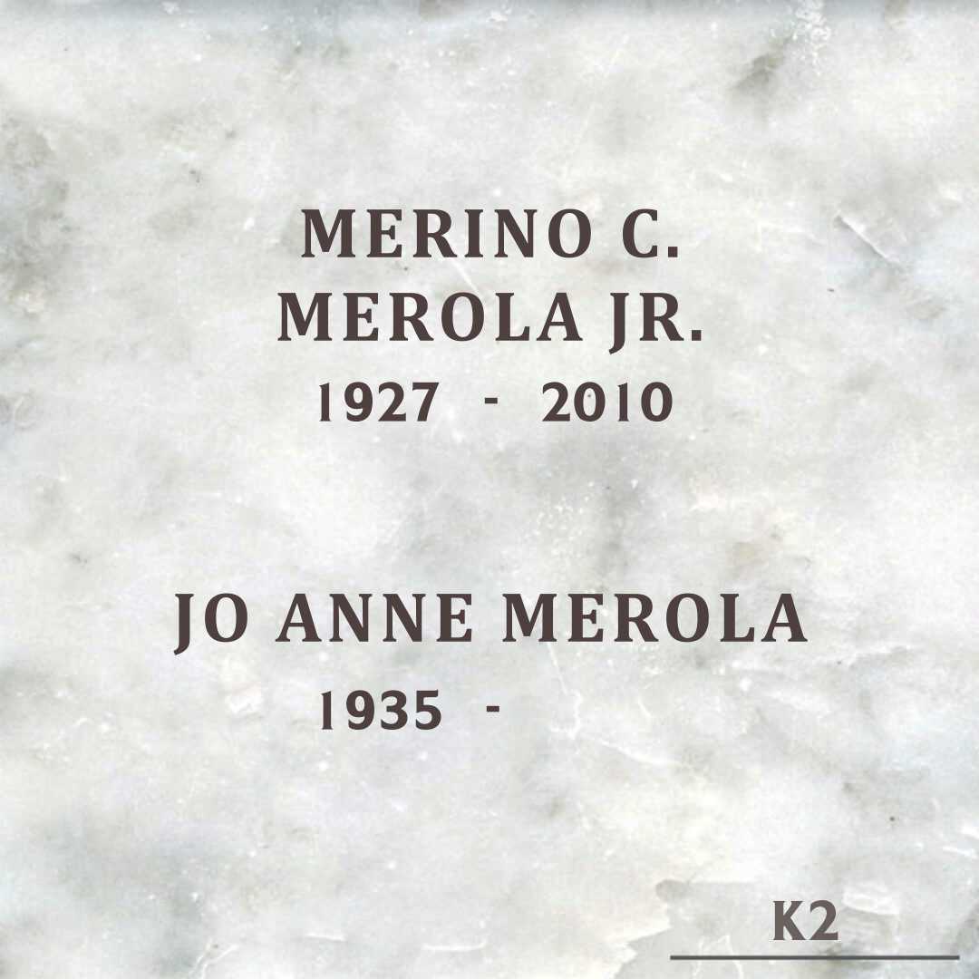 Merino C. Merola Junior's grave