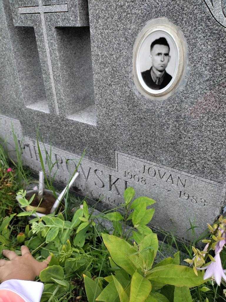 Jovan Ribarovski's grave. Photo 3