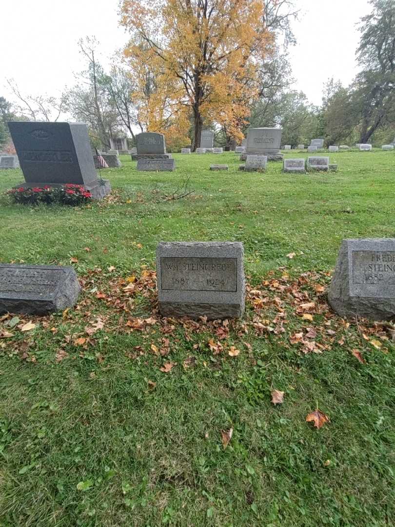 William Steingrebe's grave. Photo 1