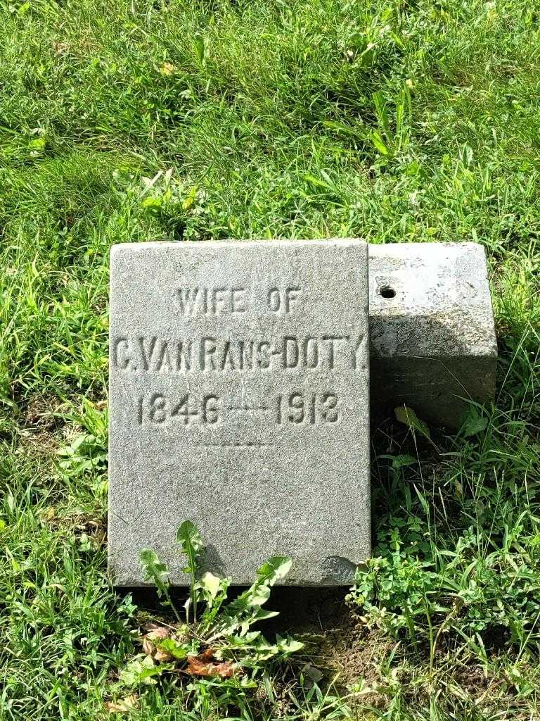 Nancy S. Doty's grave. Photo 3