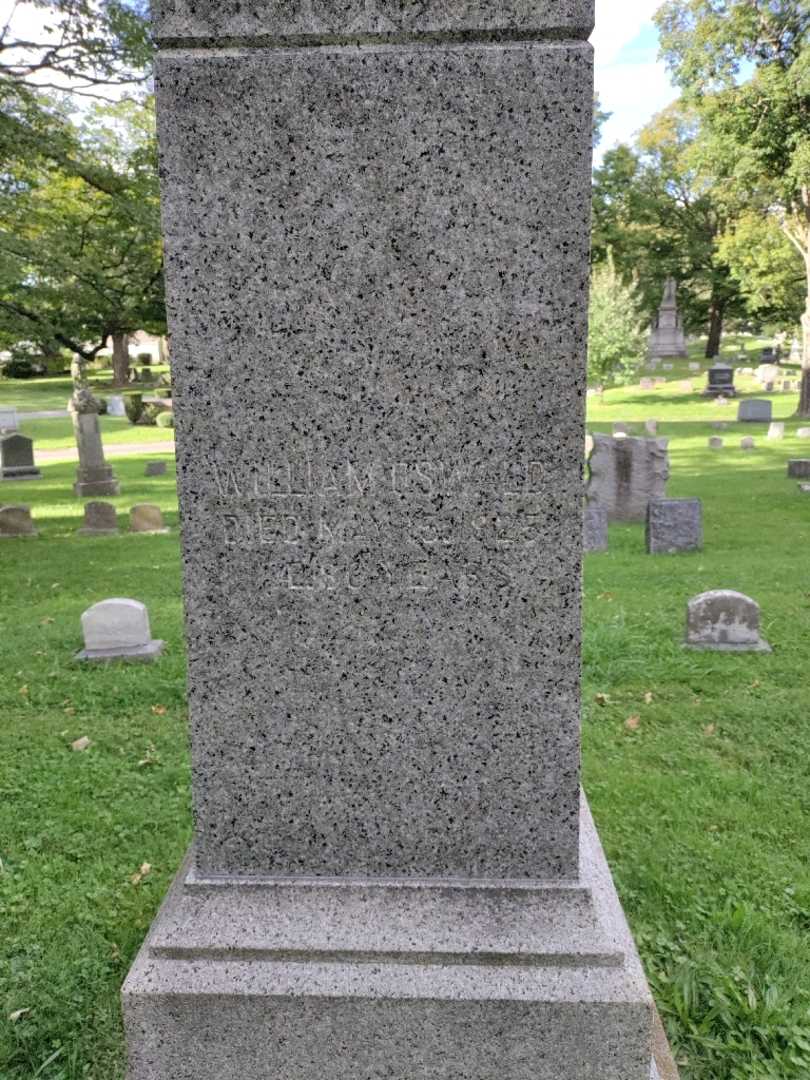 William Oswald's grave. Photo 3