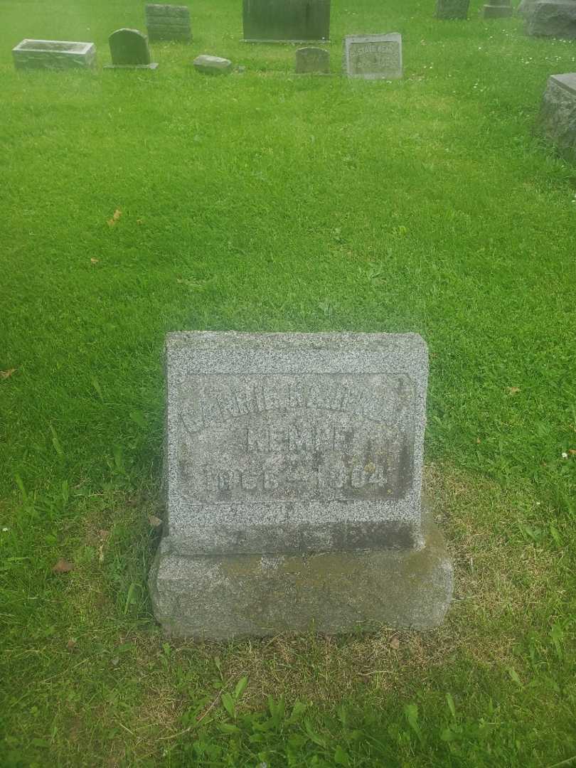 Caroline B. "Carrie" Kempf's grave. Photo 3