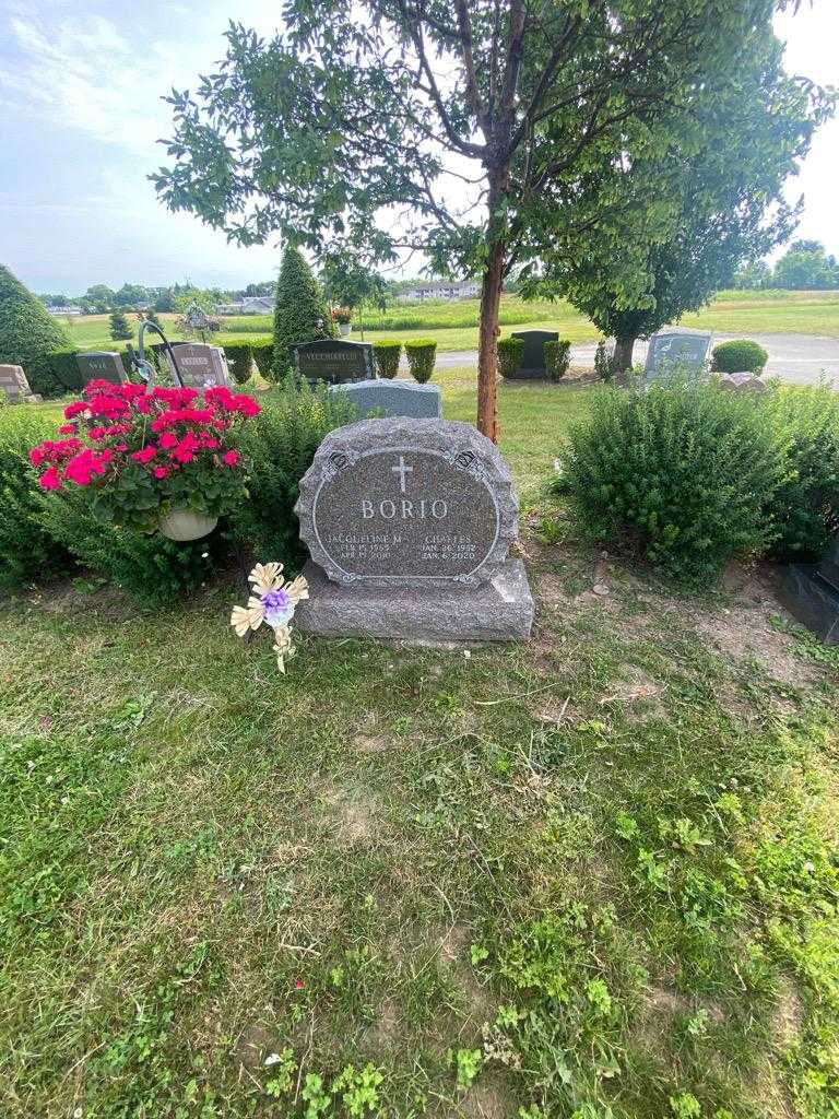 Charles Borio's grave. Photo 1