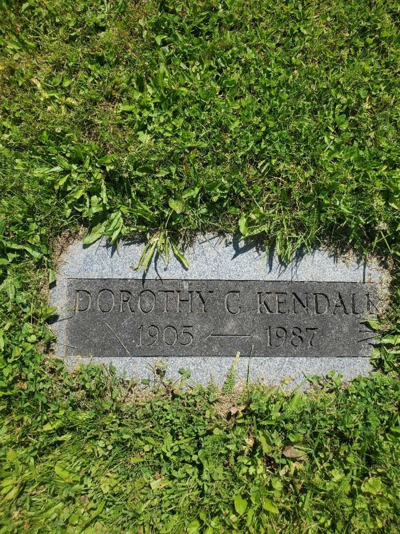 Dorothy C. Kendall's grave. Photo 3