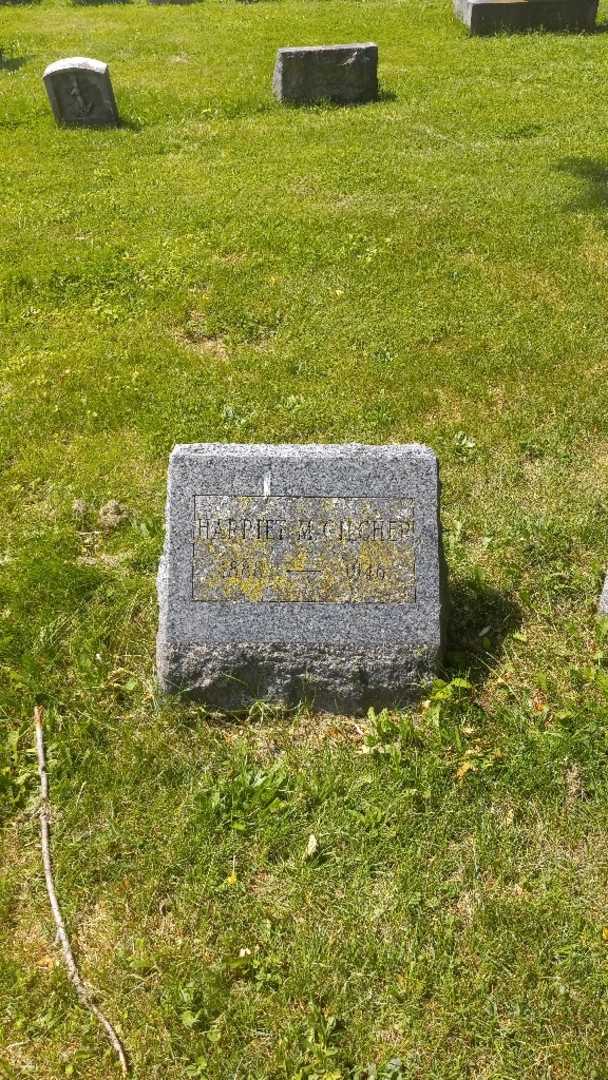 Harriet M. Gilcher's grave. Photo 2