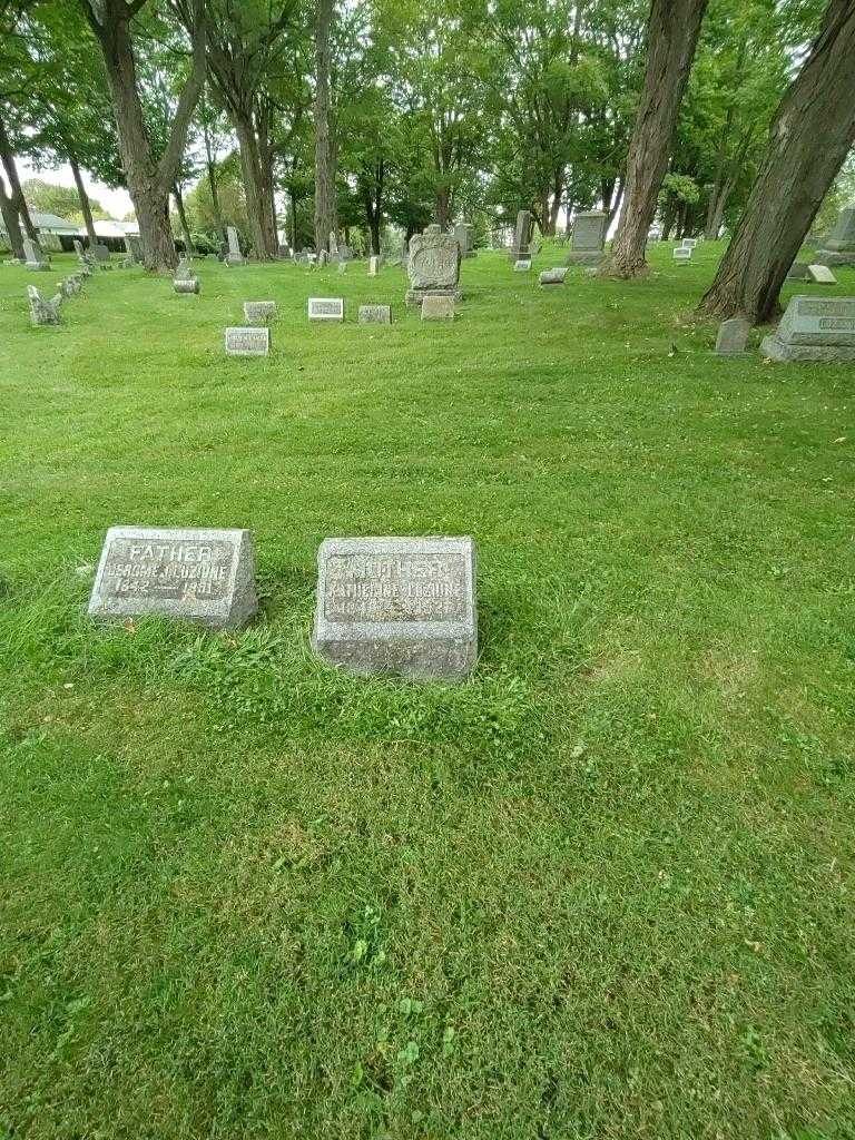 Katherine Luziune's grave. Photo 1