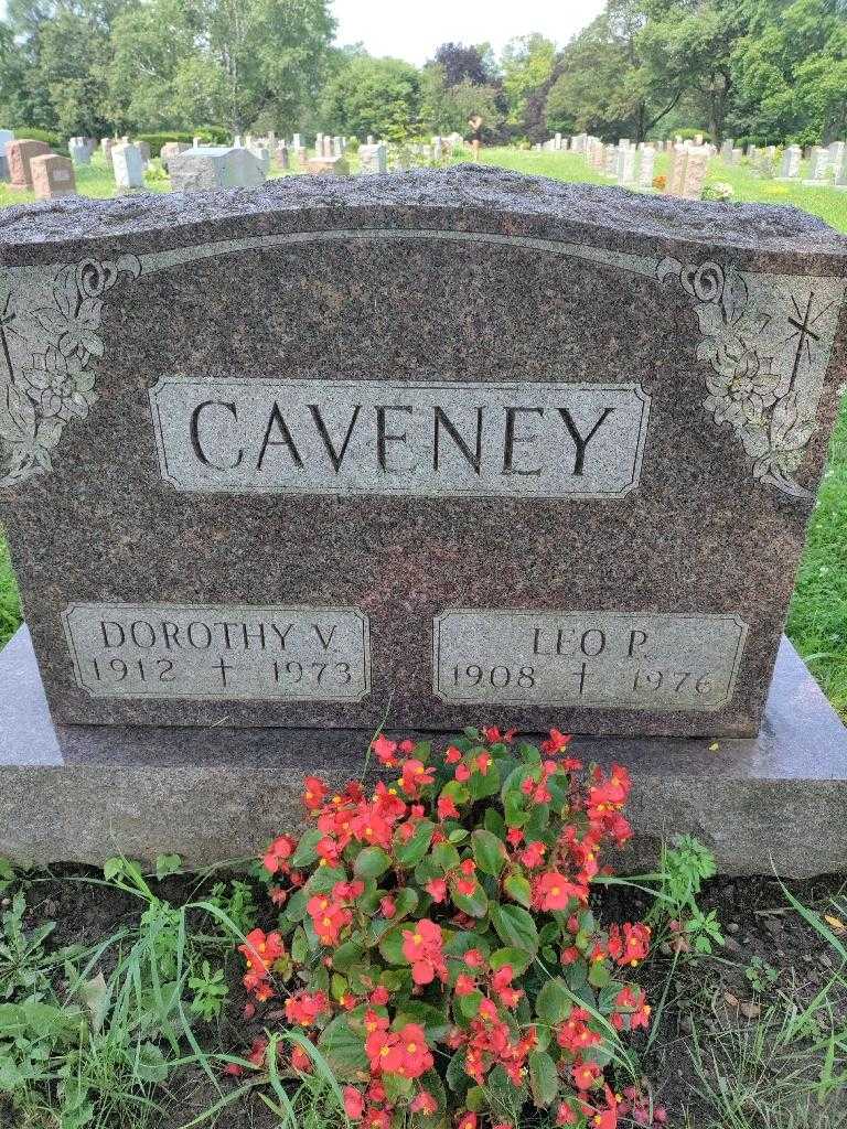 Leo P. Caveney's grave. Photo 2