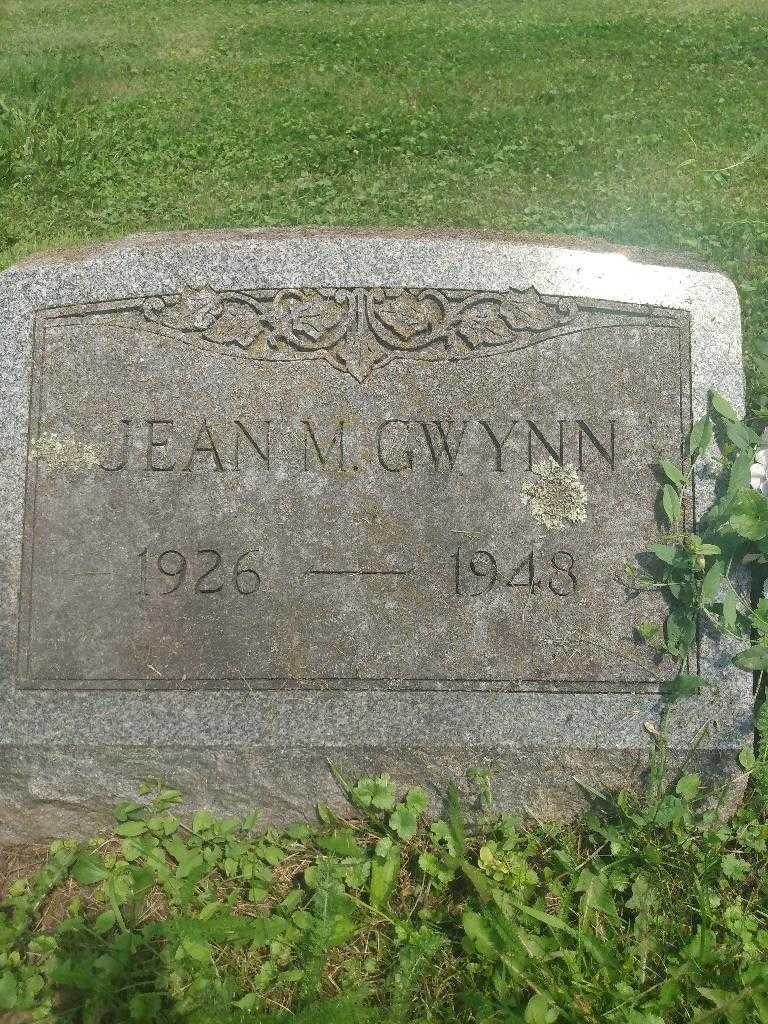 Jean M. Gwynn's grave. Photo 3